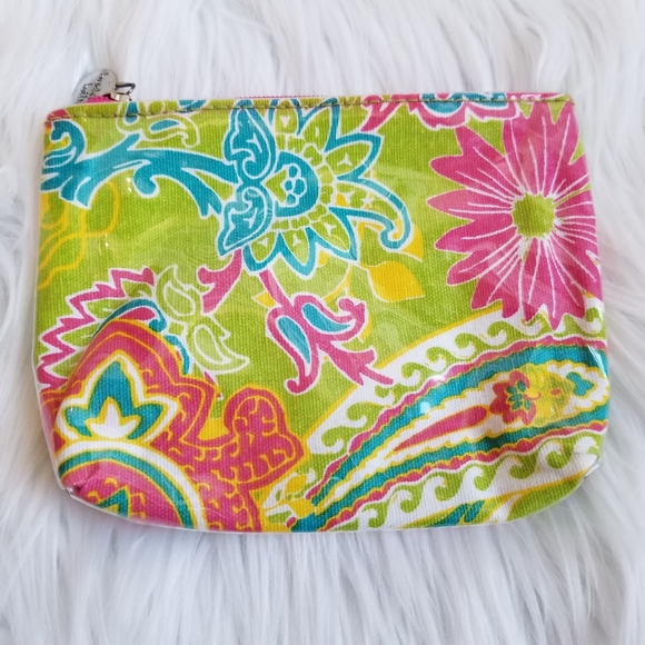 Buckhead Betties Mini Floral Cosmetic Bag. - Picture 6 of 13